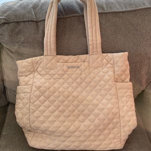 MZ Wallace Max tote in Mushroom